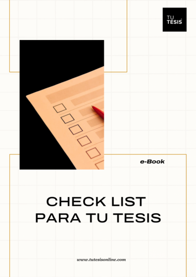 Check list para tu tesis