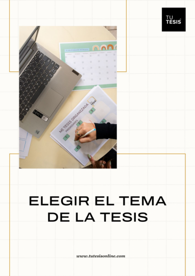 PASOS PARA ELEGIR EL TEMA DE TESIS