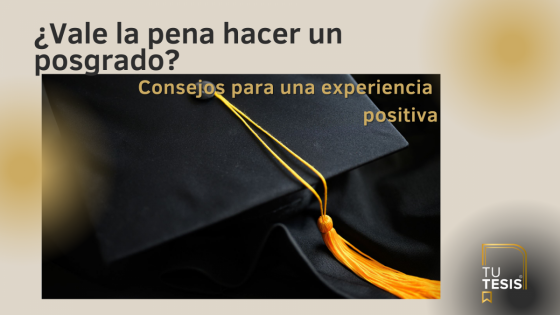 ¿Vale la pena hacer un posgrado?