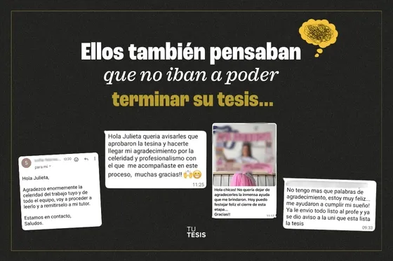 Ellos tambi&eacute;n pensaban que no iban a terminar su tesis 🥵