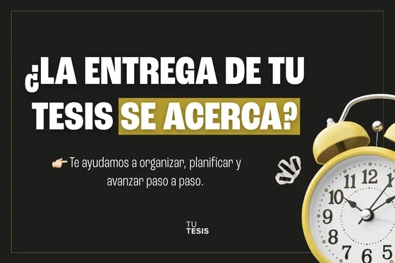 ¿La entrega de tu tesis se acerca? 🤯