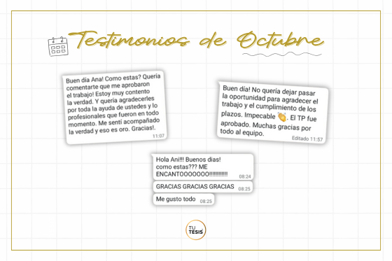 🎓Testimonios de quienes hoy ya tienen su t&iacute;tulo.