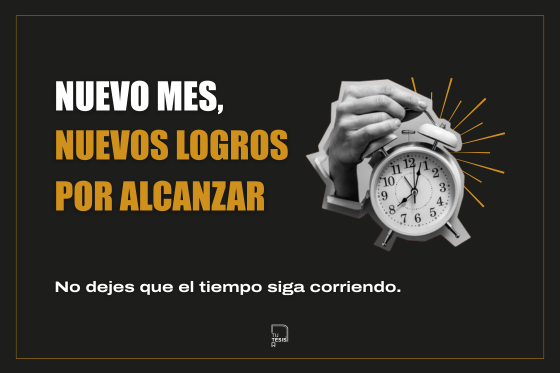 Nuevo mes, nuevos logros por alcanzar 🚀